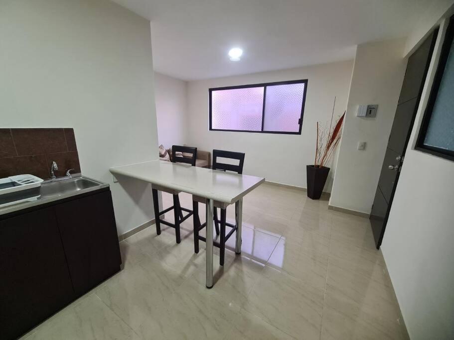 모렐리아 Loft Ae Nuevo, Acogedor Y Buena Ubicacion 아파트 외부 사진